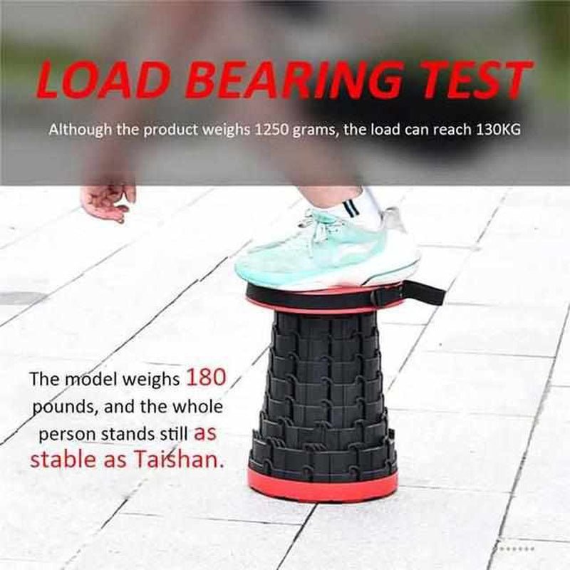 BowLift | PORTABENCH – Telescopic Folding Stool for Indoor & Outdoor Comfort