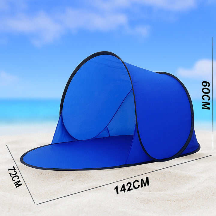 Sun protection tent – Pop-up shade for beach and terrace | Bowlift