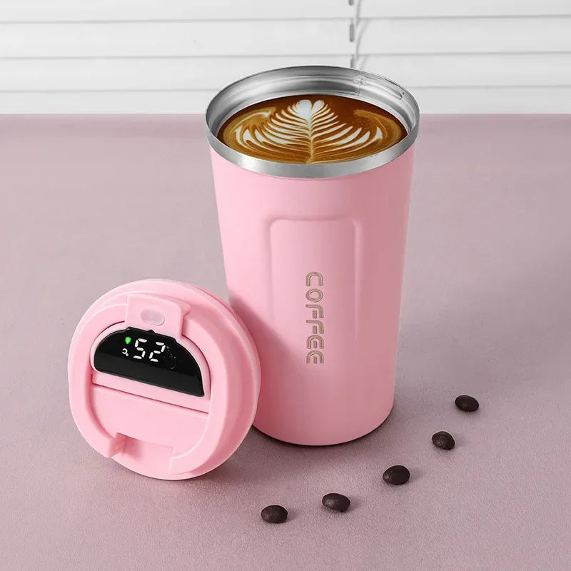 BowLift | TempMate Smart Stainless Steel Thermos Mug with Temperature Display