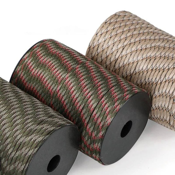 BowLift | TERRASTRONG – 100m Military-Grade 9-Core Paracord for Survival & Outdoor Use