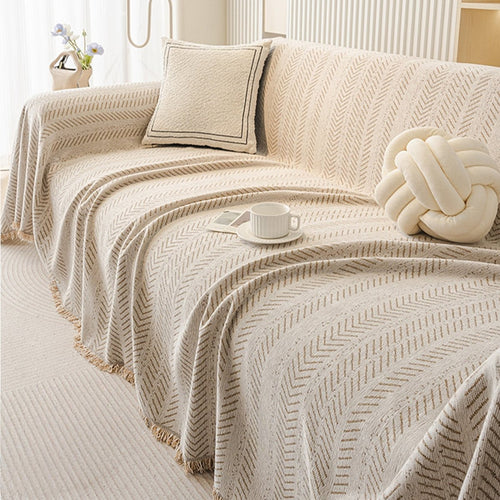 BowLift | TexturaHome – Scratch-resistant chenille sofa cover