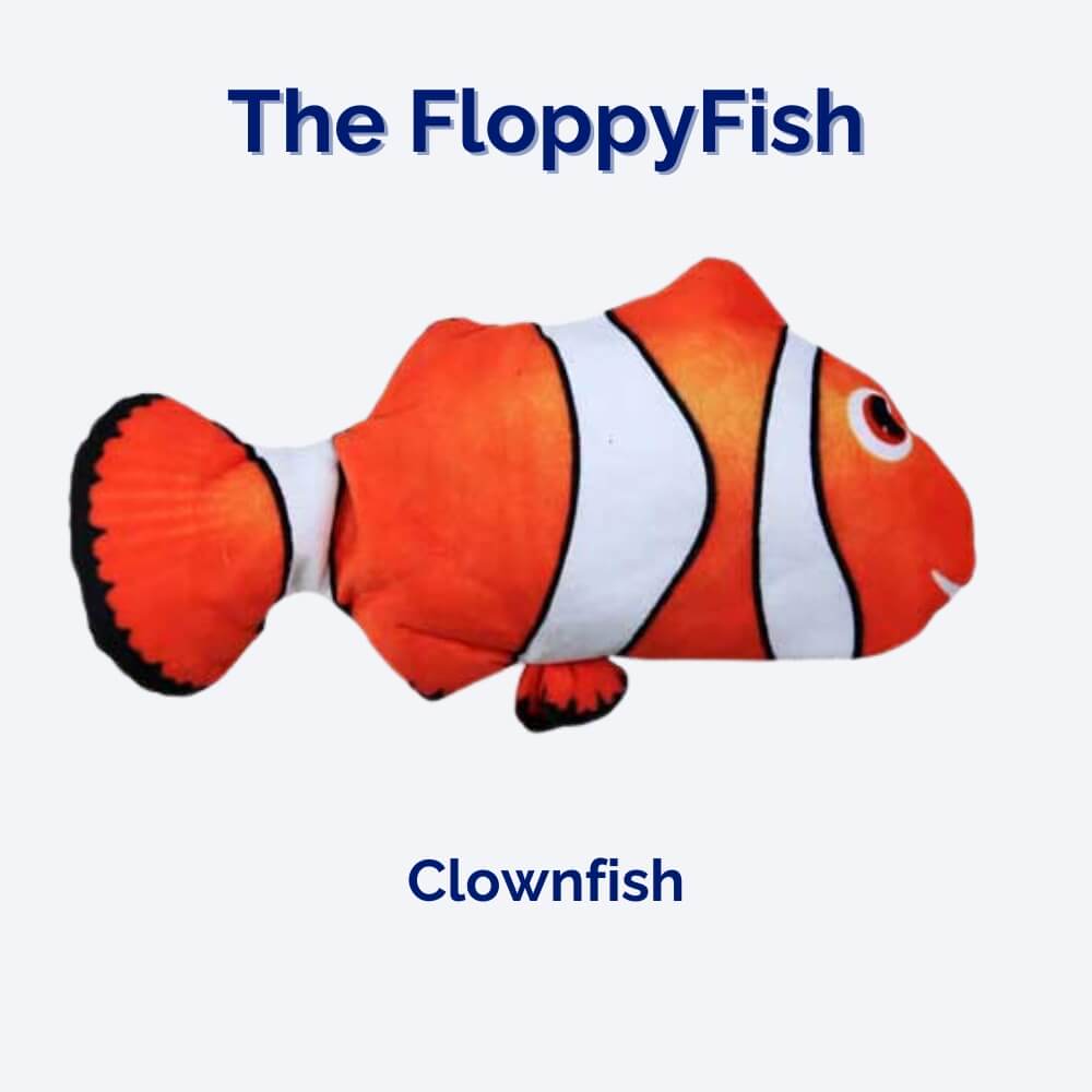 The FloppyFish • Interactive Dog Toy - Fish Dog Toy - BowLift