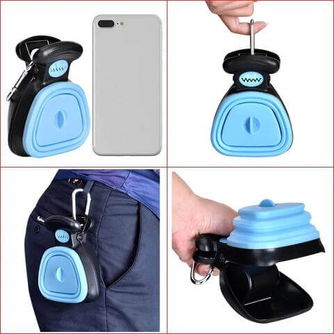 The Ultimate Pooper Scooper + FREE 1 Pack of Biodegradable Bags - PooPal Bowlift