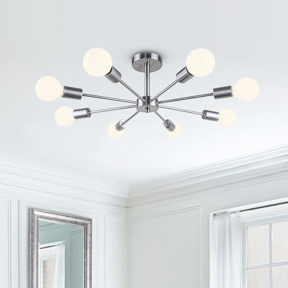 BowLift | Sputnik Chandelier for Semi-Recessed Installation