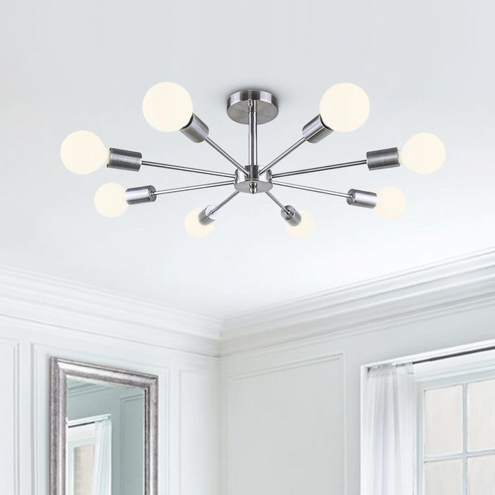 BowLift | Sputnik Chandelier for Semi-Recessed Installation
