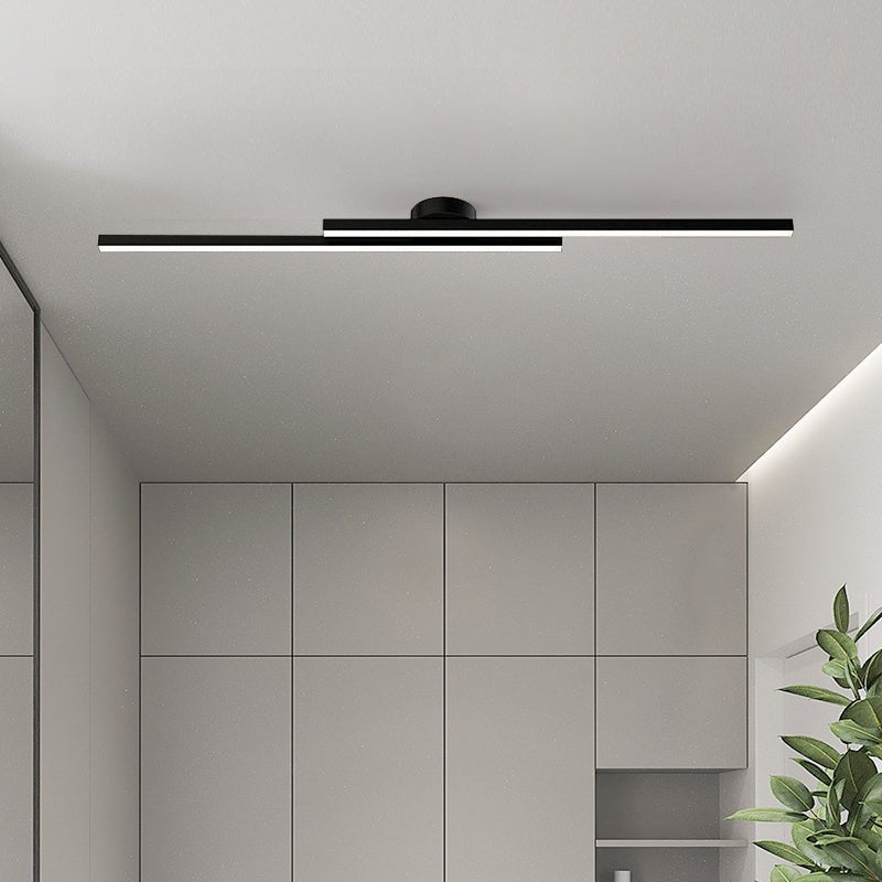 BowLift | Recessed Black LED Strips of Long Length