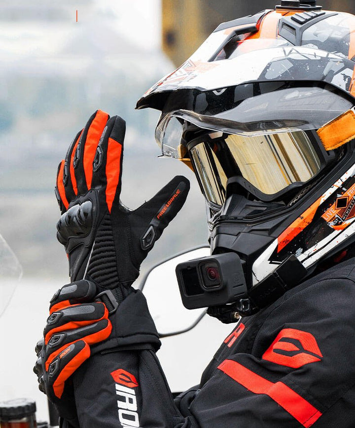BowLift | ArcticRide Waterproof Insulated Motorcycle Gloves – Ultimate Winter Protection