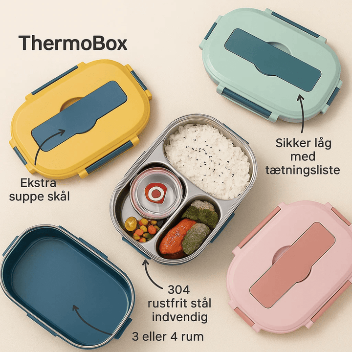 BowLift | THERMOBOX – Stainless Steel Lunch Box for Fresh & Flavorful Meals