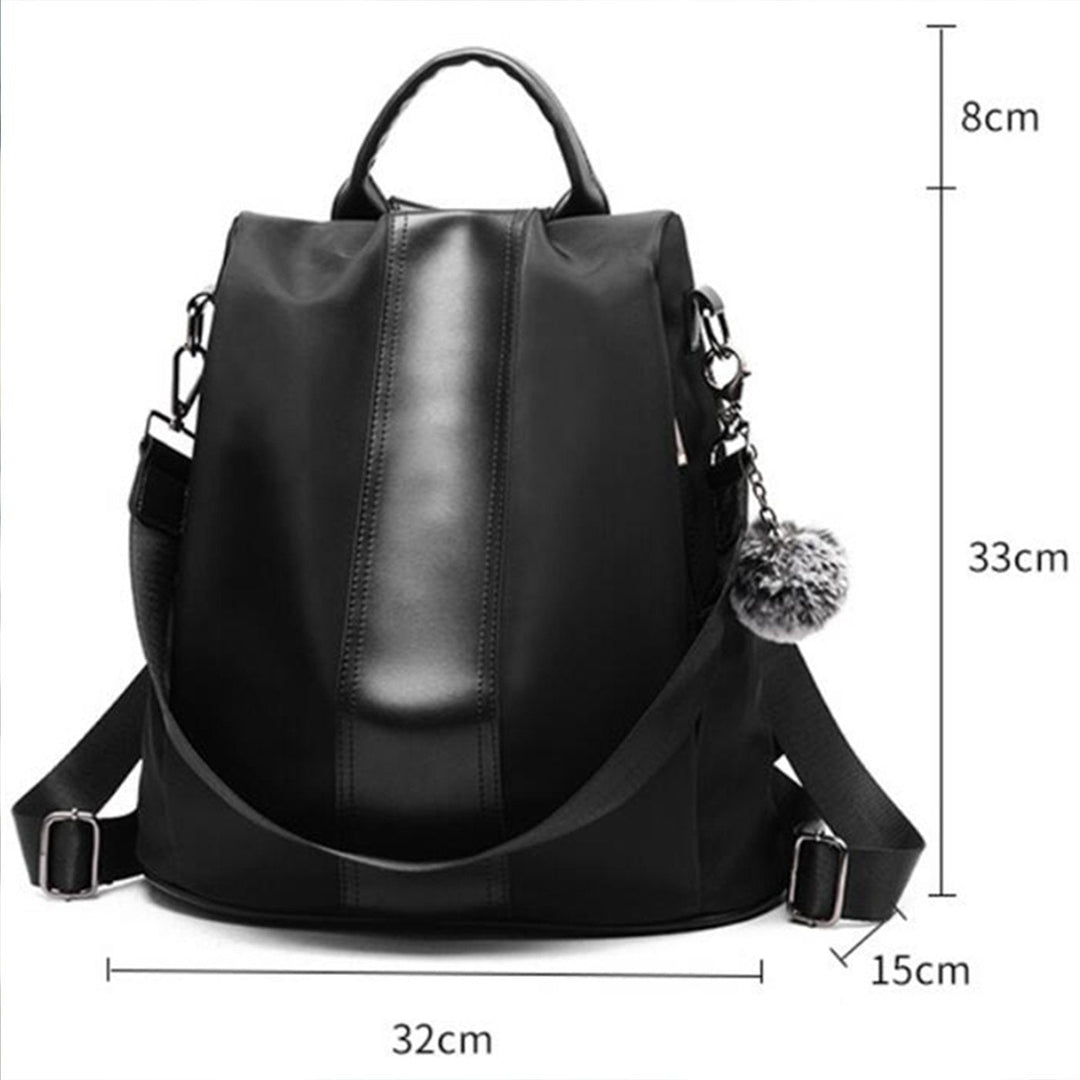 BowLift | Women's Anti-theft Leather Backpack