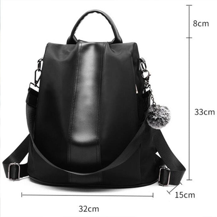 BowLift | Women's Anti-theft Leather Backpack