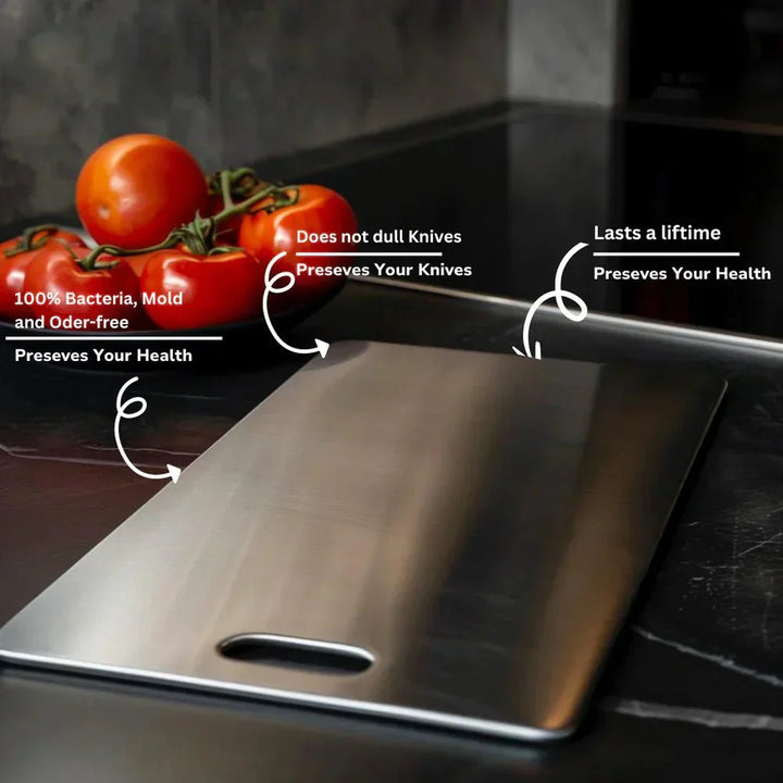BowLift | TITANSLICE – Titanium Cutting Board with Hygienic & Durable Surface
