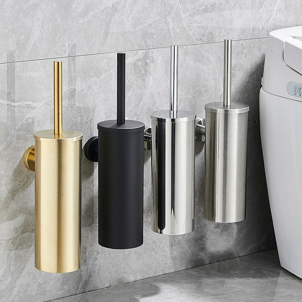 BowLift | Stylish Wall-Mounted Toilet Brush Holder - made of Stainless Steel