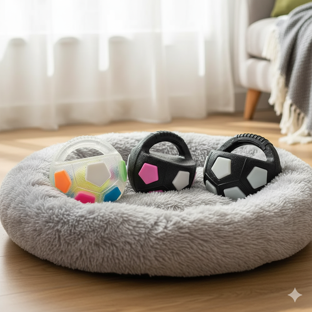 Durable toy ball for stress relief for dogs Bowlift