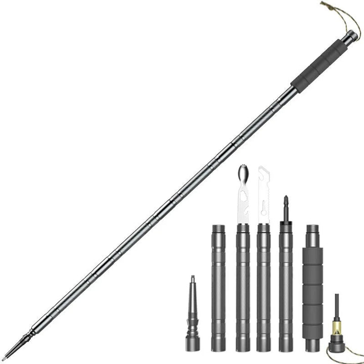 BowLift | Trailforce – Multifunctional Tactical Hiking Stick for Survival & Adventure