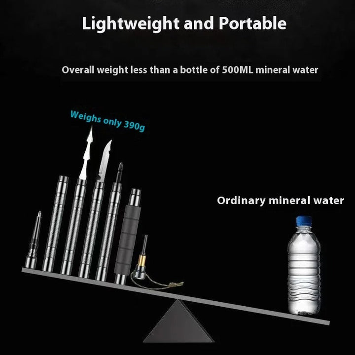 BowLift | Trailforce – Multifunctional Tactical Hiking Stick for Survival & Adventure