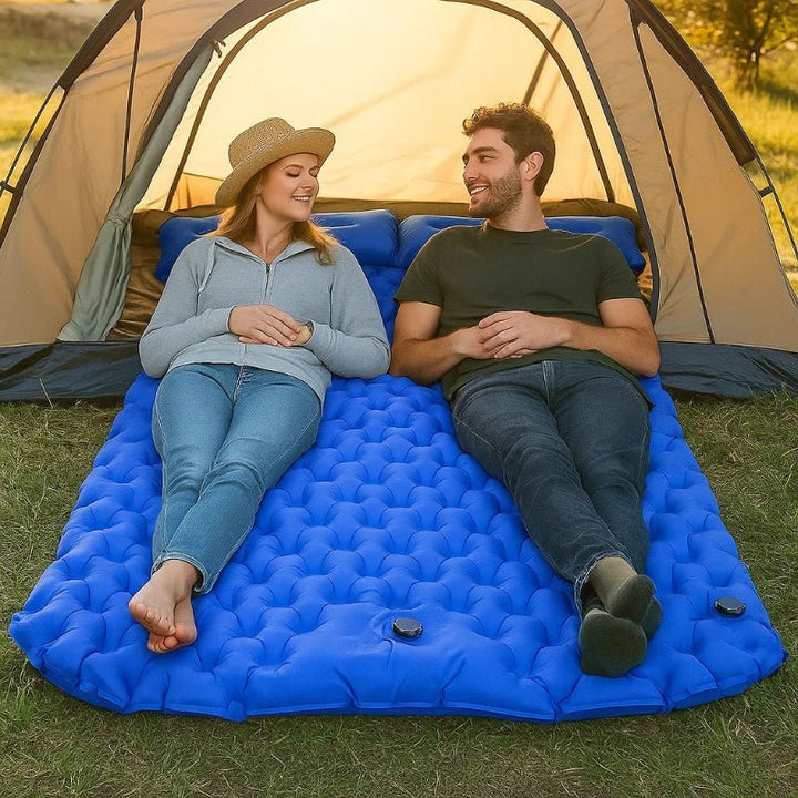 BowLift | TRAILREST – Ultralight Double Self-Inflating Camping Mattress