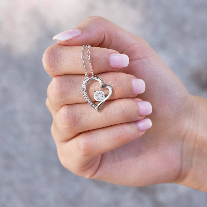 BowLift | Eternal Rose Box "To My Love" With Diamond Heart Necklace