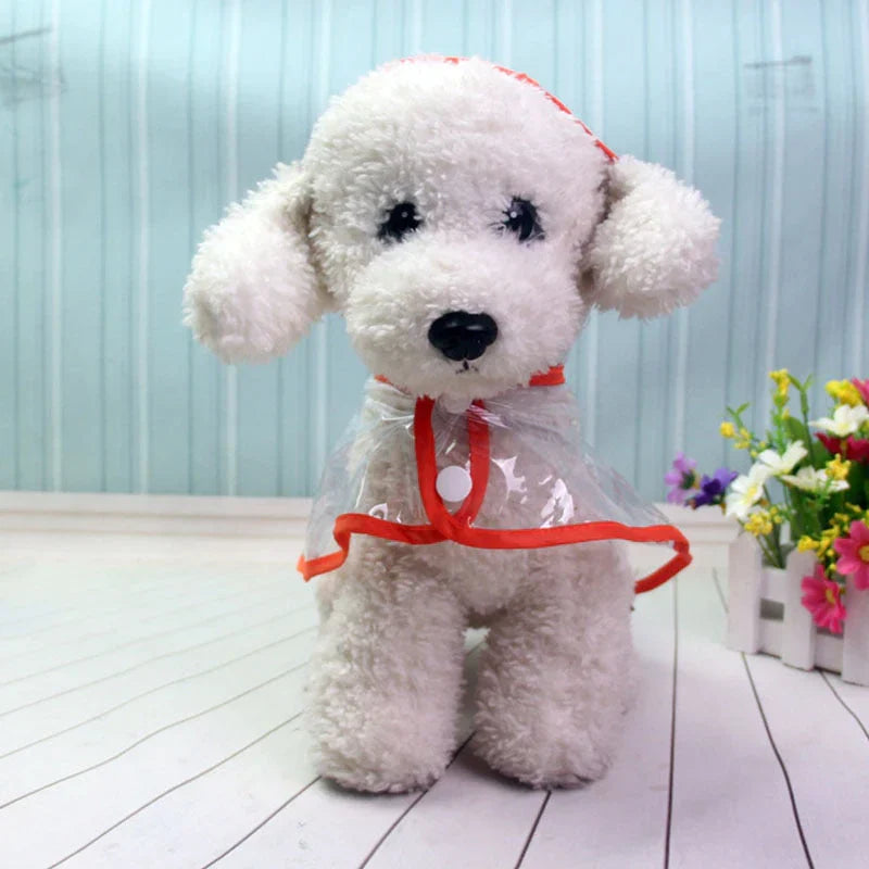 Transparent Waterproof Raincoat for Dogs - DryPaw Bowlift