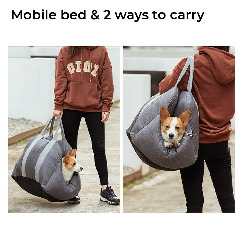 BowLift | Travelpup – Dog Seat Bed for Safe & Comfortable Car Rides