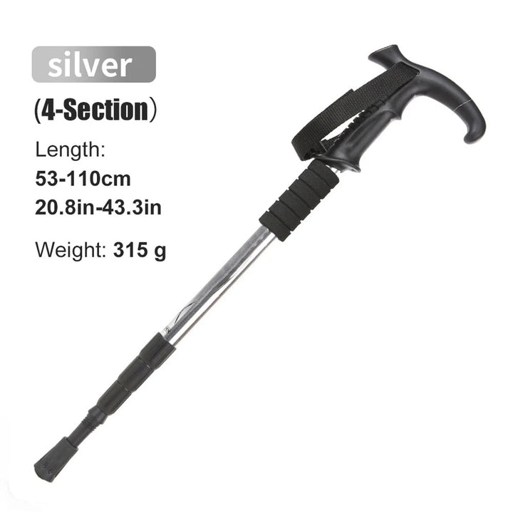 TrekPixin trekking poles adjustable T-grip | Bowlift