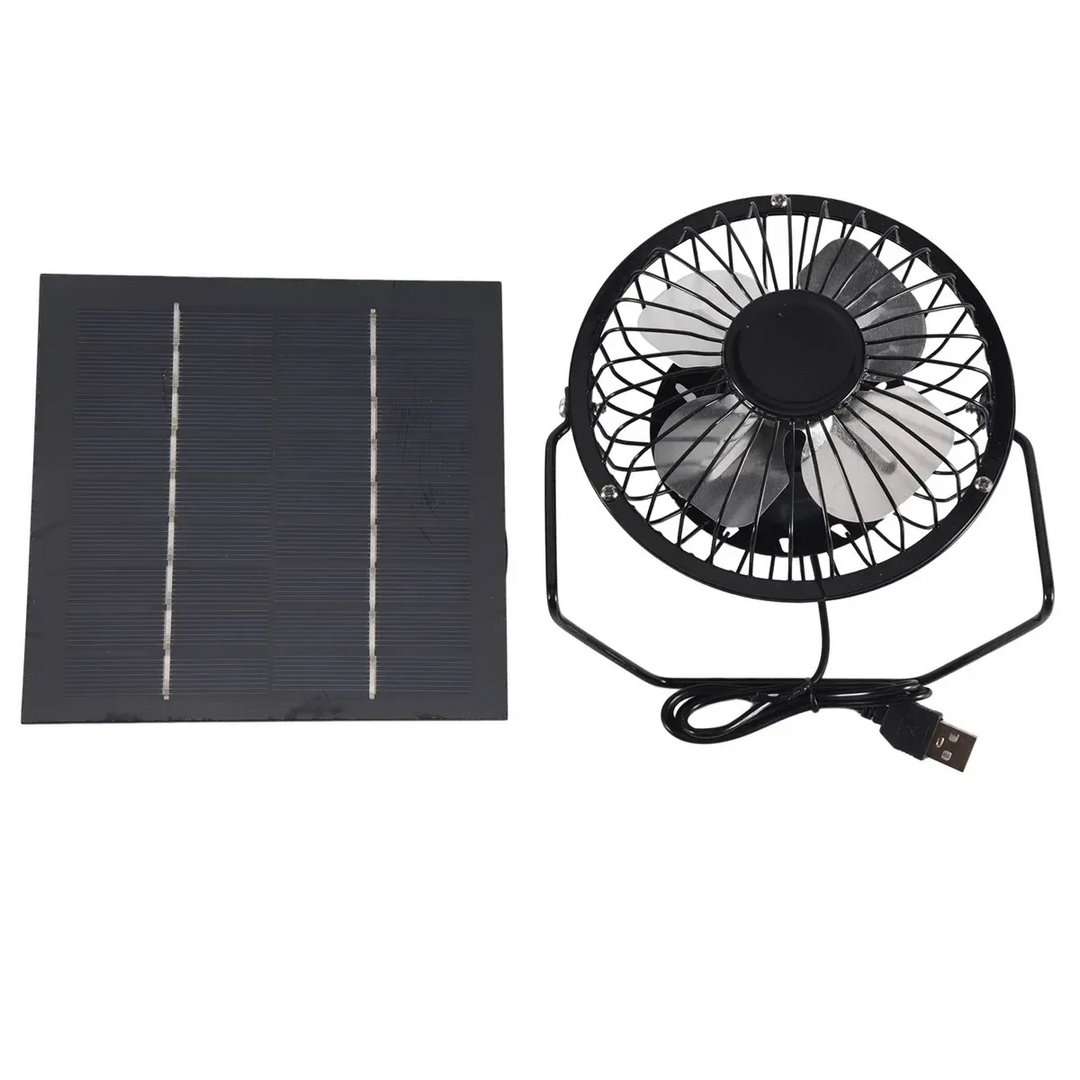 Mini Solar-Powered Ventilation Fan – 5W Portable Exhaust Fan for Offices & Outdoors | Bowlift