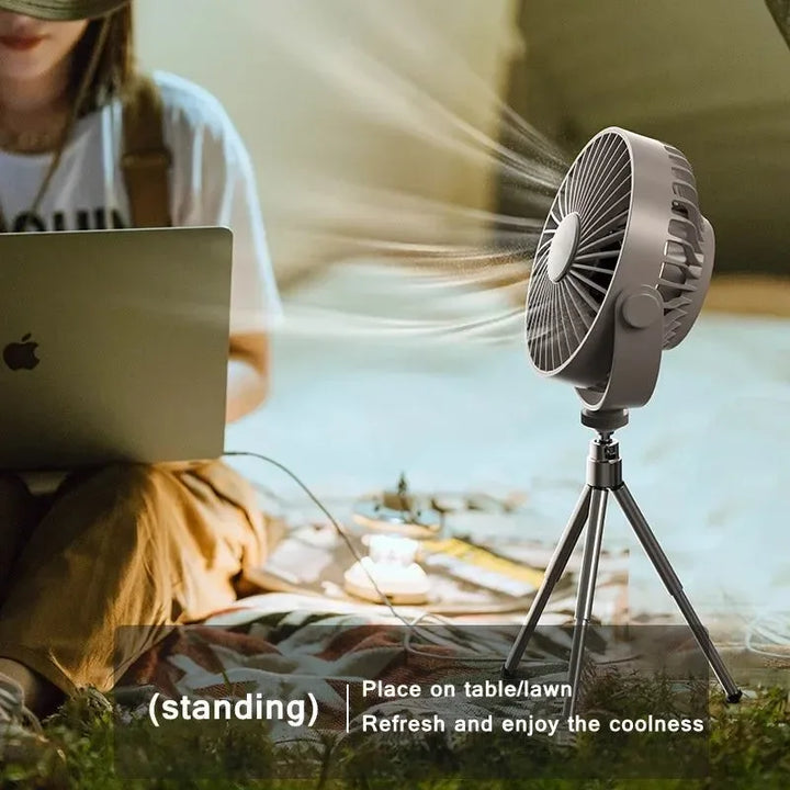 Multifunction Home Outdoor Camping Ceiling Fan | Bowlift