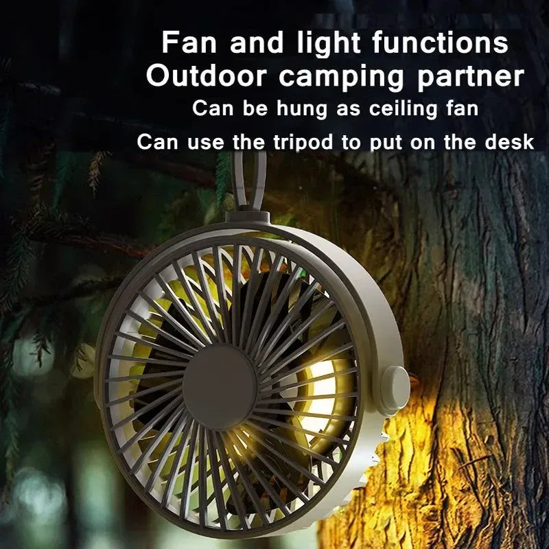 Multifunction Home Outdoor Camping Ceiling Fan | Bowlift