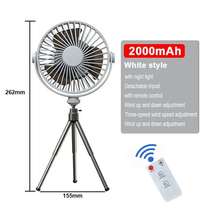 Multifunction Home Outdoor Camping Ceiling Fan | Bowlift