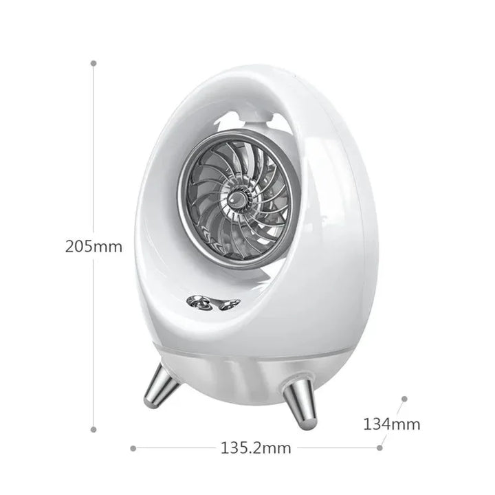 Portable Air Conditioner Air Cooler Fan - 2000mAh USB Fan for Office, Home, Camping, Travel | Bowlift