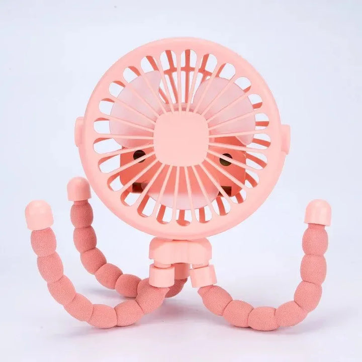 Portable Octopus Fan – Flexible, Multi-Use USB Fan for Travel, Office & Camping | Bowlift