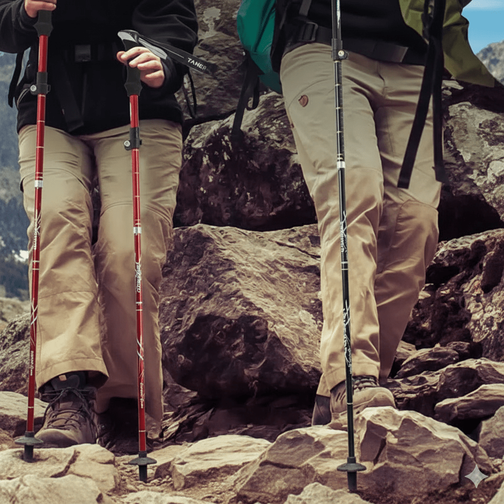 BowLift | TREKLIGHT POLES – Ultralight Folding Trekking Poles for Hiking & Camping