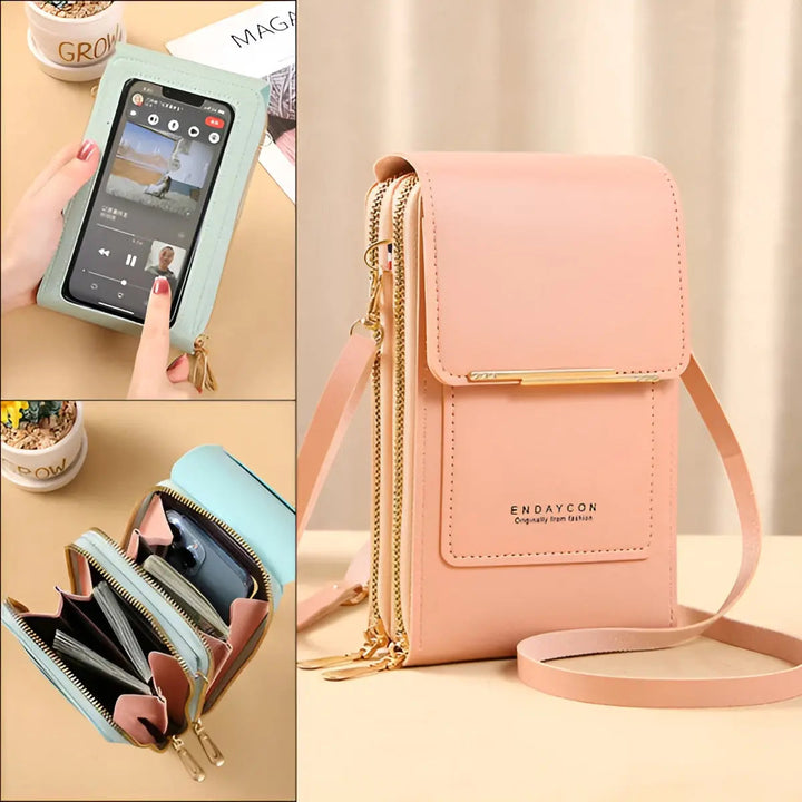 BowLift | Trendy Leather Anti-Theft Women's Shoulder Bag - SecureStyle