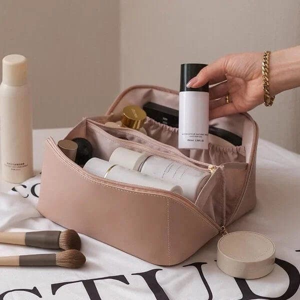 BowLift | BellaPack Make-up Bag with Large Opening | Waterproof & Adjustable Compartments | 26x11x15 cm | For Travel & Everyday Life