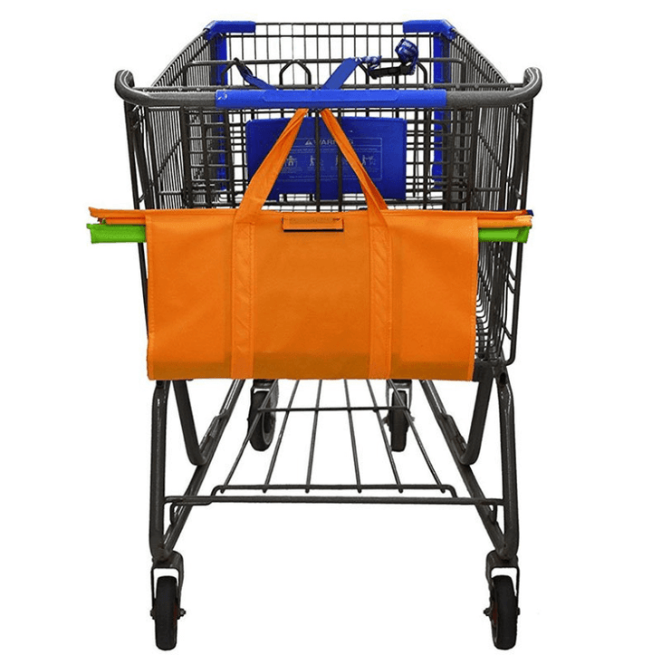 BowLift | EcoSmart Shopping Cart Trolley Bags (Set of 4) | Reusable Grocery Organiser System