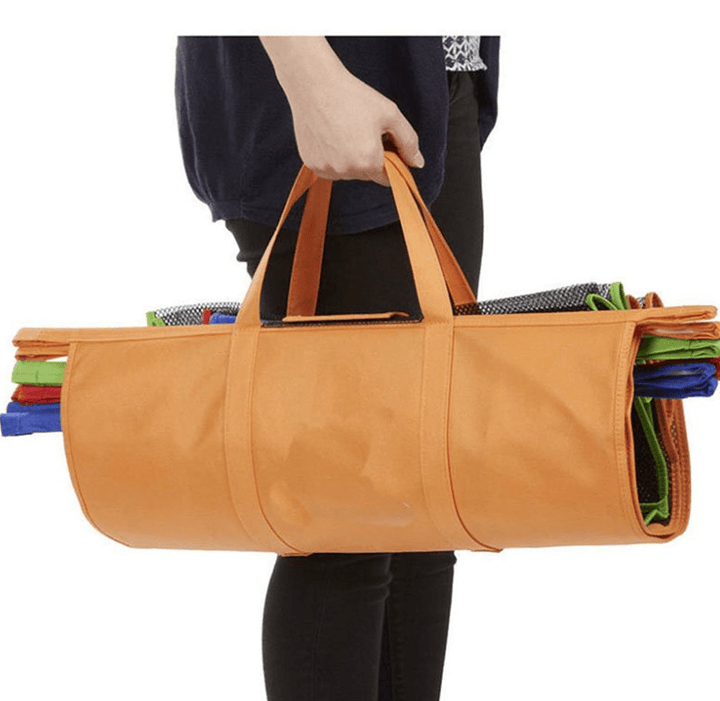 BowLift | EcoSmart Shopping Cart Trolley Bags (Set of 4) | Reusable Grocery Organiser System