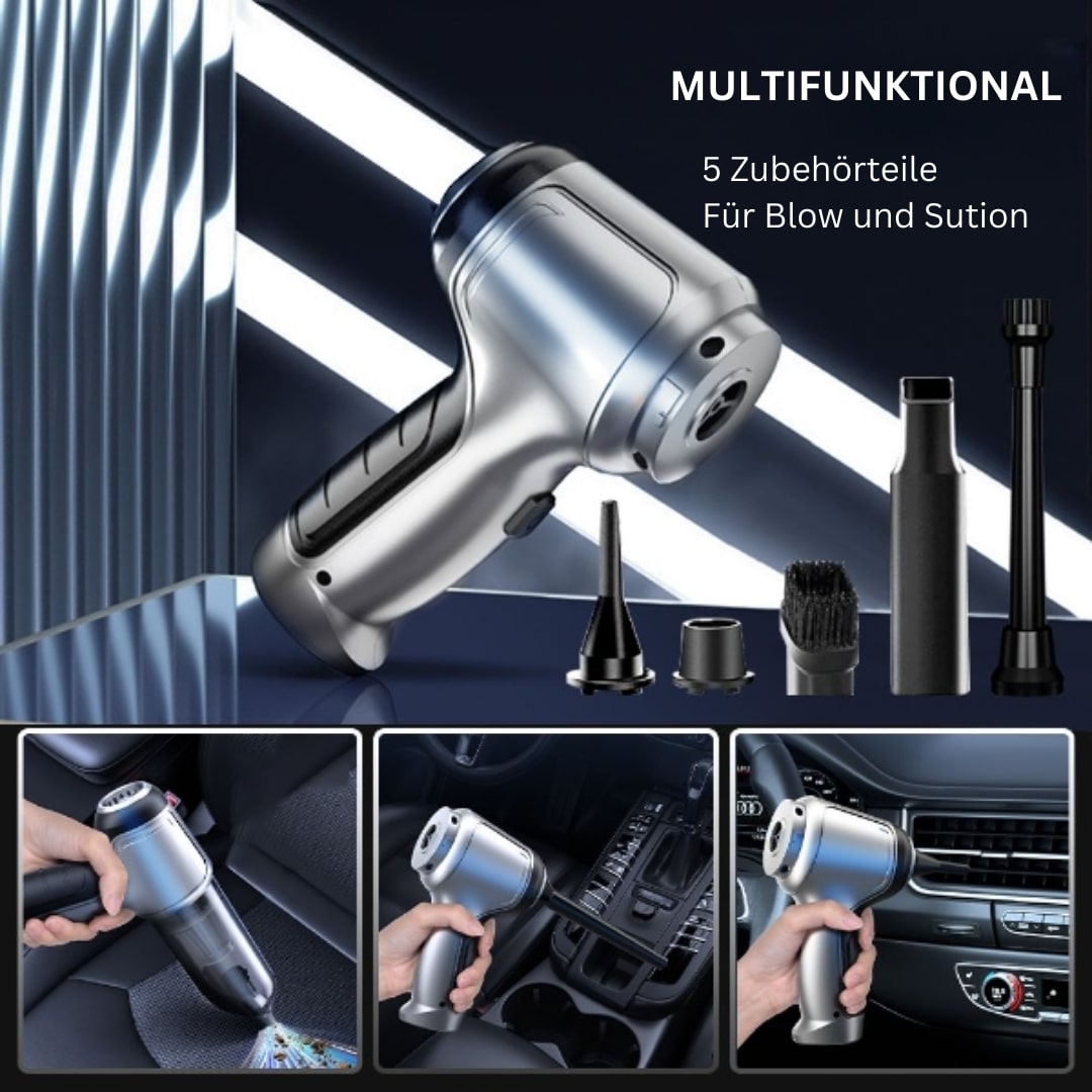 Cordless vacuum cleaner for car and home – TurboClean | Bowlift