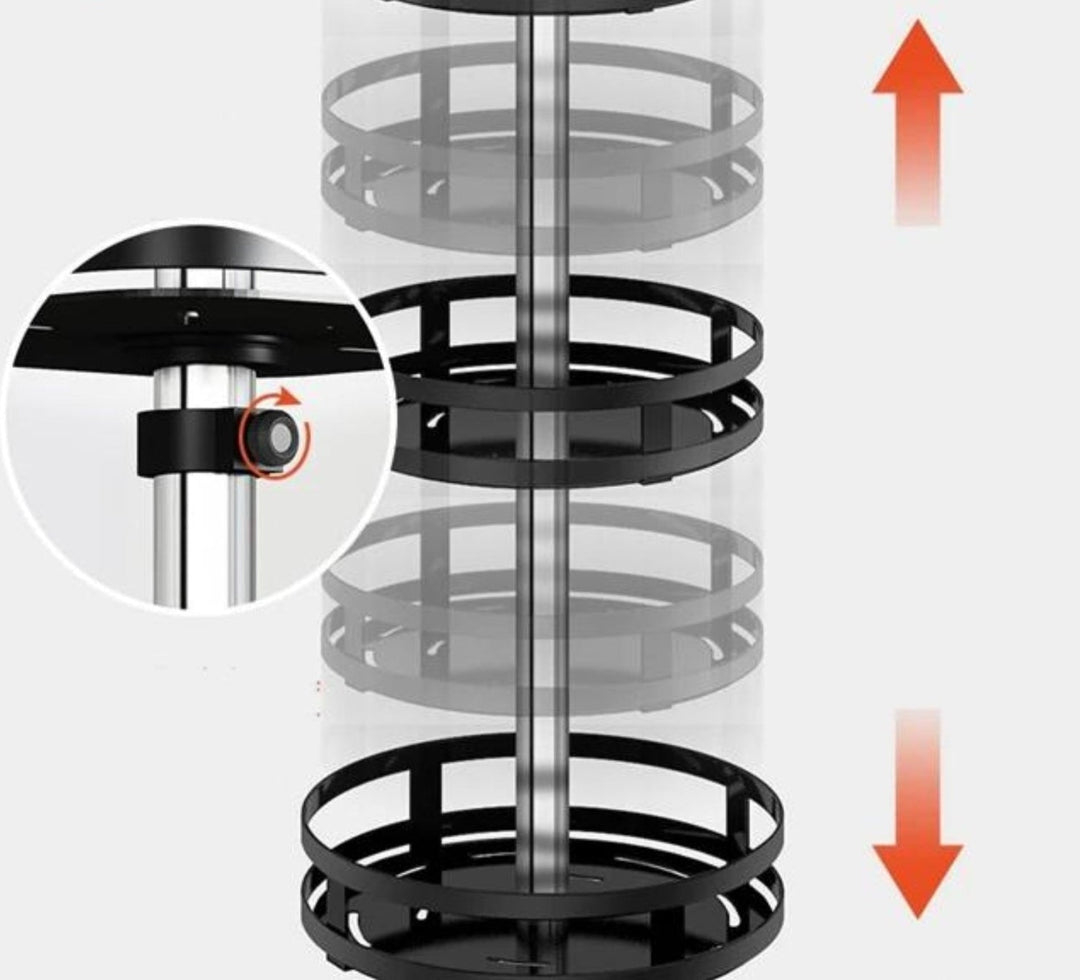 BowLift | TwistRack 360° - Rotating Storage Rack