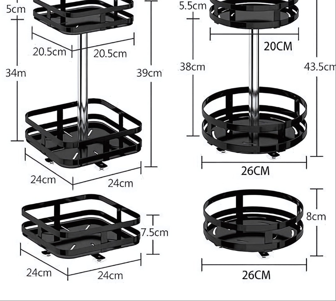 BowLift | TwistRack 360° - Rotating Storage Rack