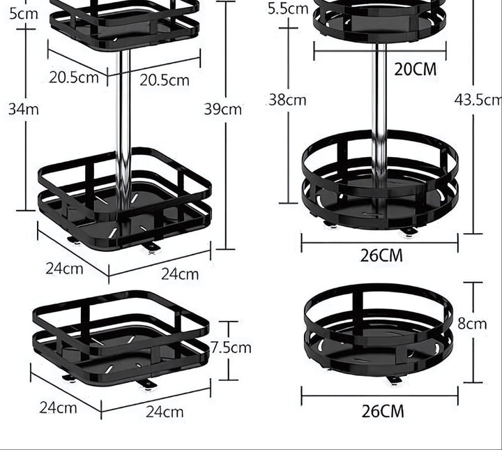 BowLift | TwistRack 360° - Rotating Storage Rack