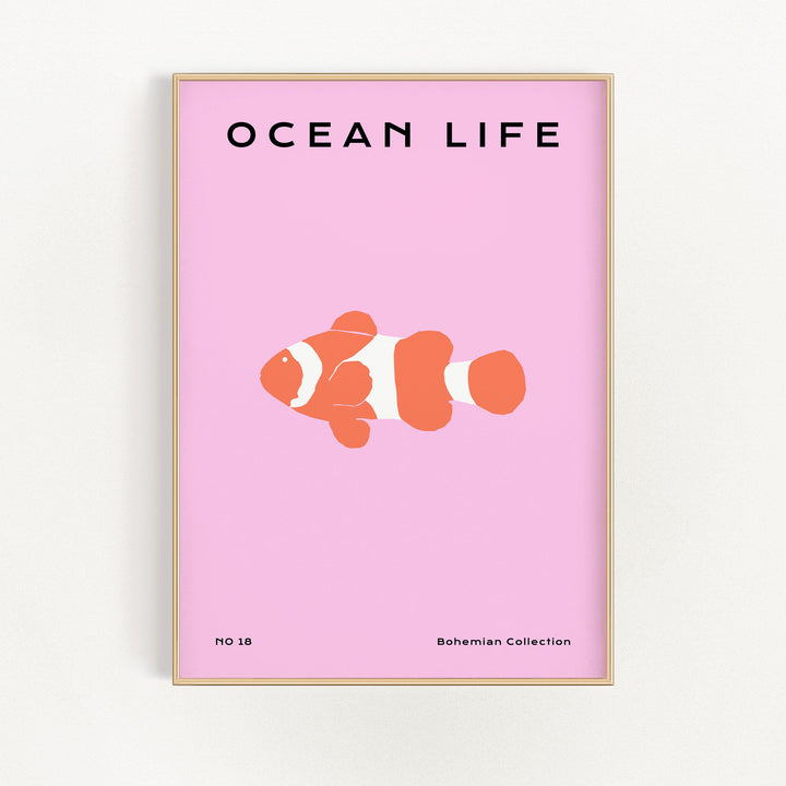 Ocean Life No. 18 - Golden Fish | Bowlift