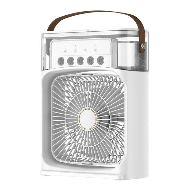 Ultra-Cooling Portable Ice Mist Fan - LED Lights - Unique Powerful Cooling | Bowlift