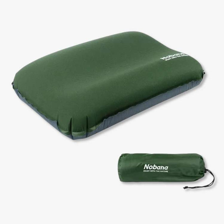 AirRest Camping Pillow Inflatable Ergonomic | Bowlift