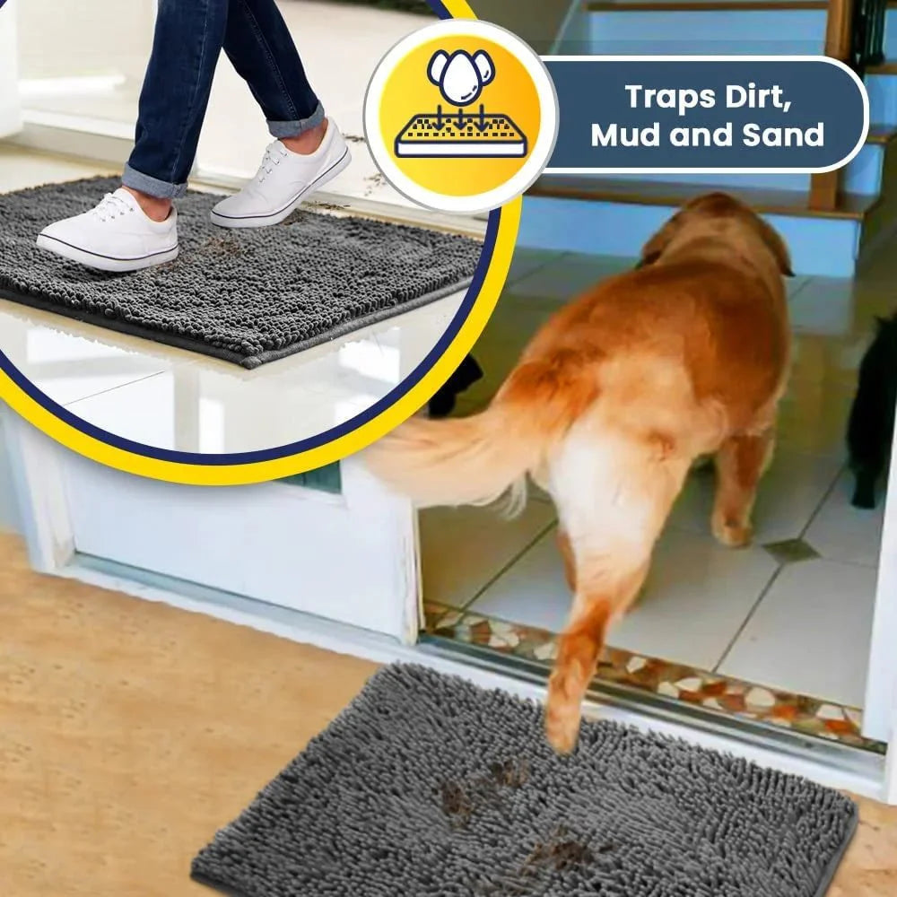 BowLift | ULTRASOFT BATHMAT – Soft Microfiber Bathroom Mat with Anti-Skid Design