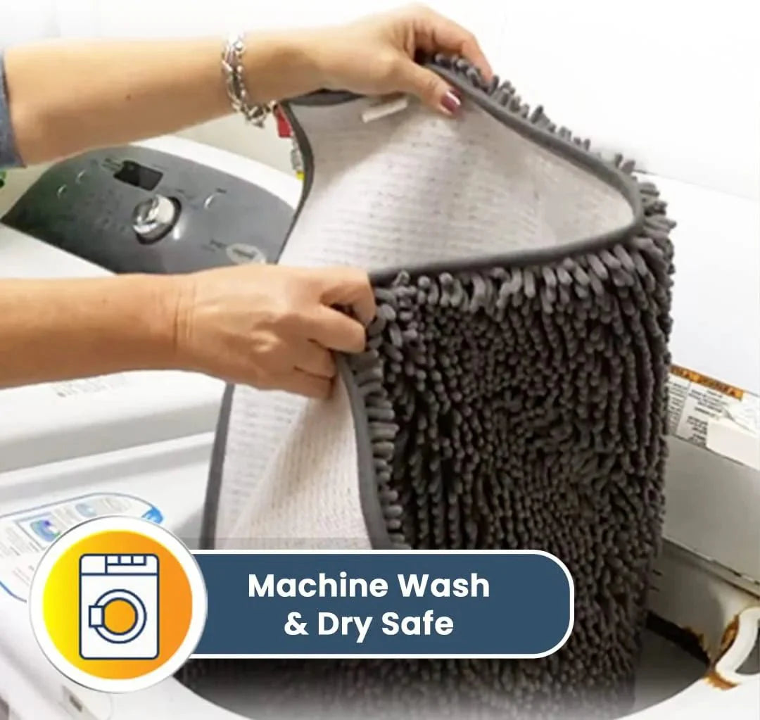 BowLift | ULTRASOFT BATHMAT – Soft Microfiber Bathroom Mat with Anti-Skid Design
