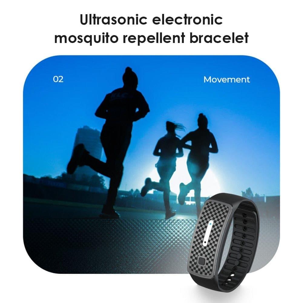 BowLift | Ultrasonic Mosquito Band USB Charging Mosquito Repellent Bracelet Best Insect Repellent Wristband