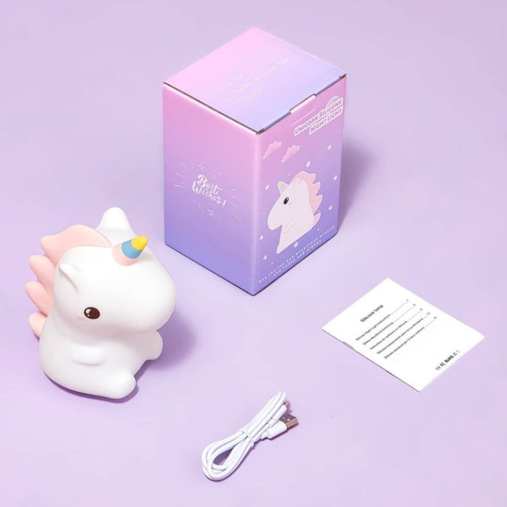 BowLift | Night Light Unicorn with adjustable colors and brightness