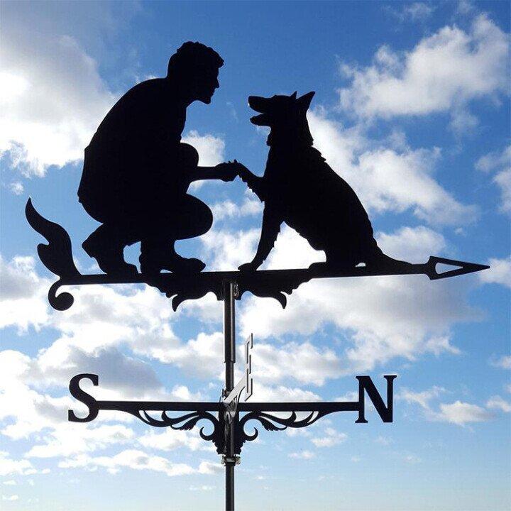 BowLift | Weather vane - Windy - Retro witch shape - Unique design