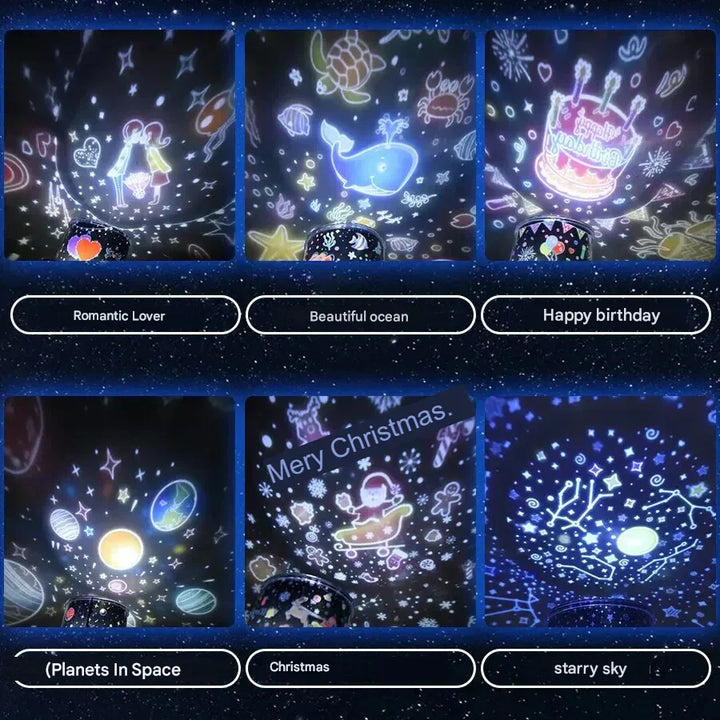 BowLift | Unique Pattern Night Light for Children - StarryDream