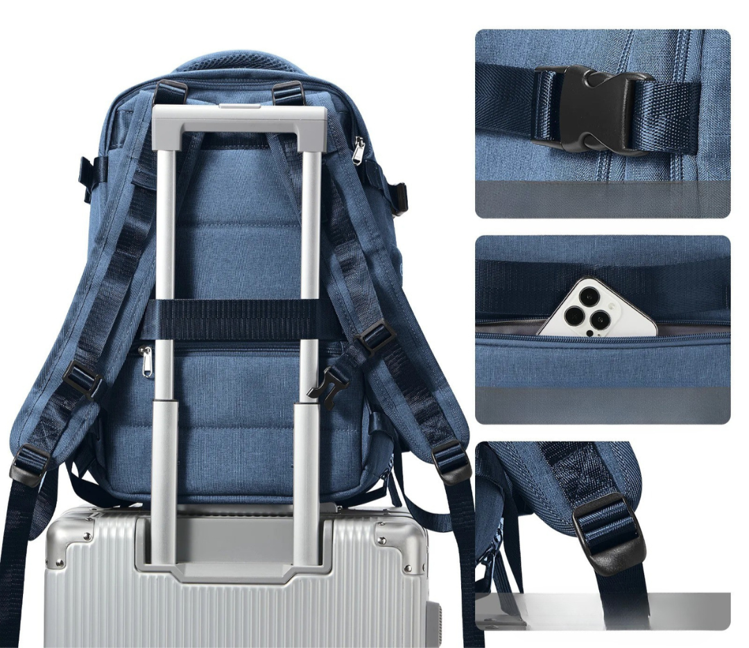 Compact Unisex Travel Backpack | Bowlift
