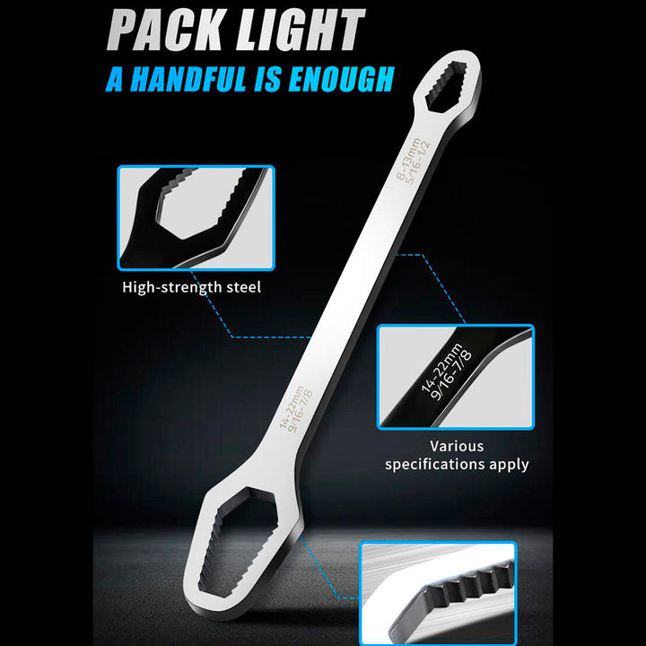 Adjustable 8-22 mm Universal Wrench | Bowlift